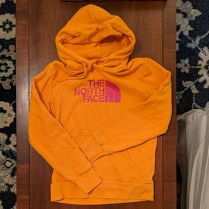 The North Face sweater - size S - orange/pink